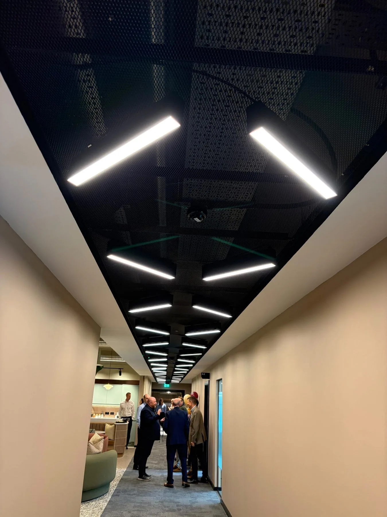 Suspended linear lighting, made to your run.