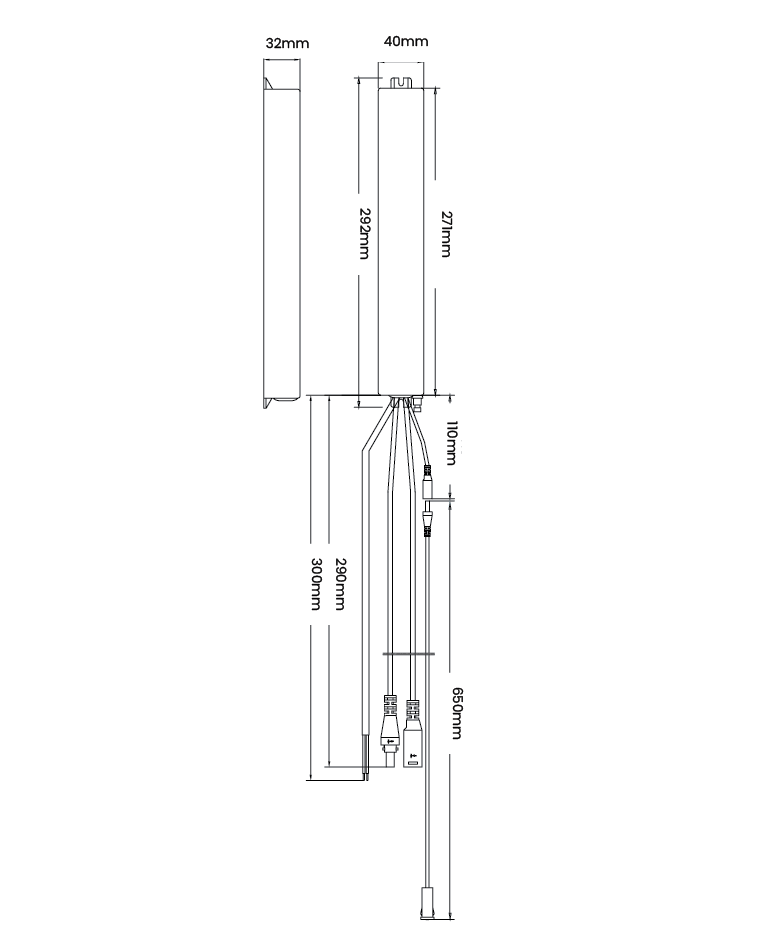 EMERGENCY PACK dimensions
