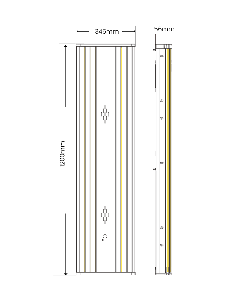 Thanos dimensions