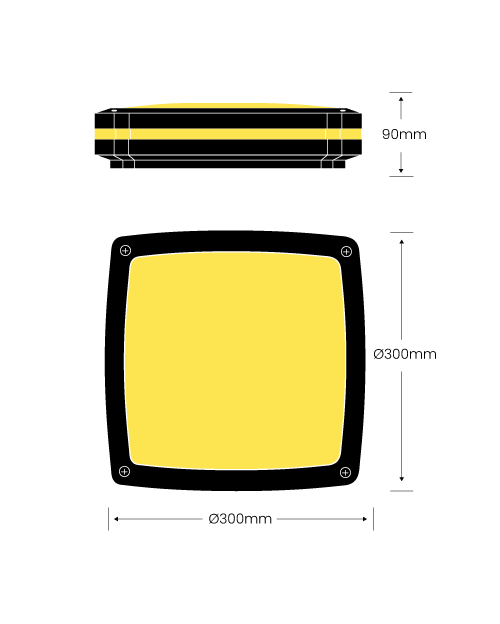 ALPHARD SQUARE dimensions