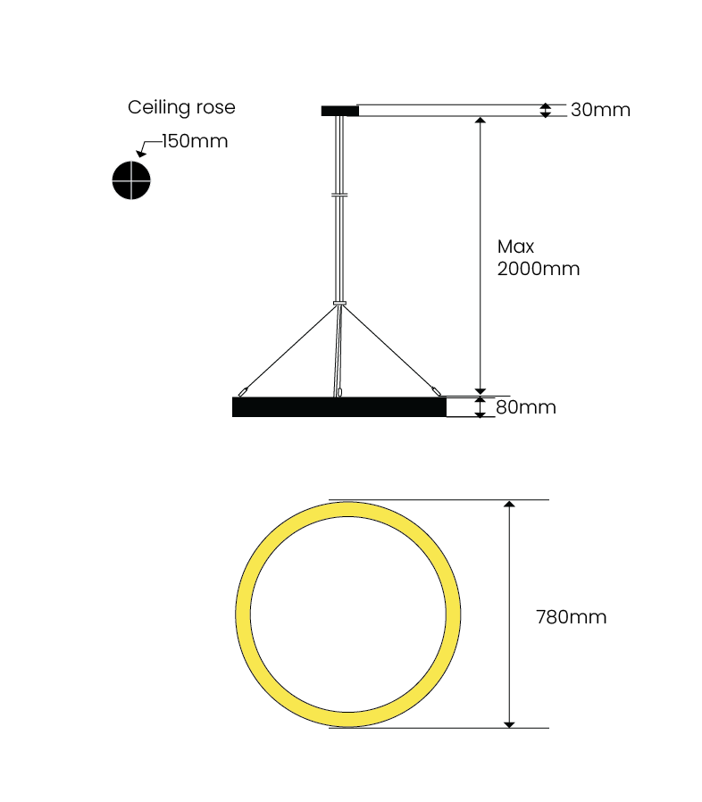 Galaxia dimensions