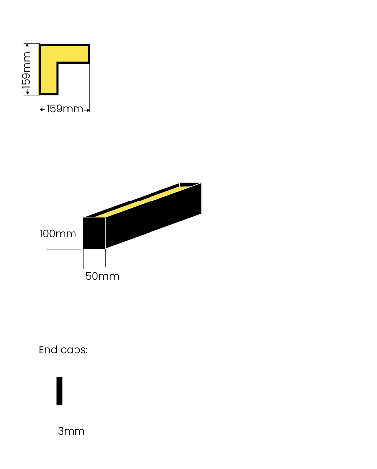 Estrella Pro Opal Linear dimensions