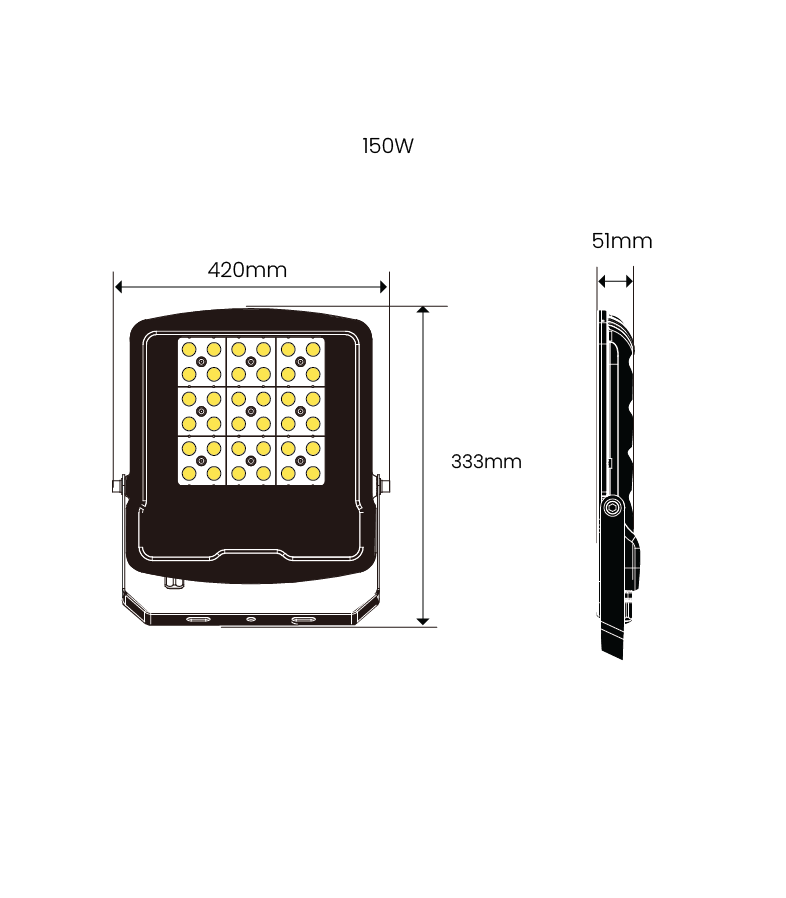 Hydra dimensions