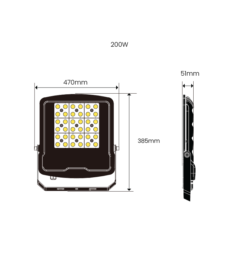 Hydra dimensions