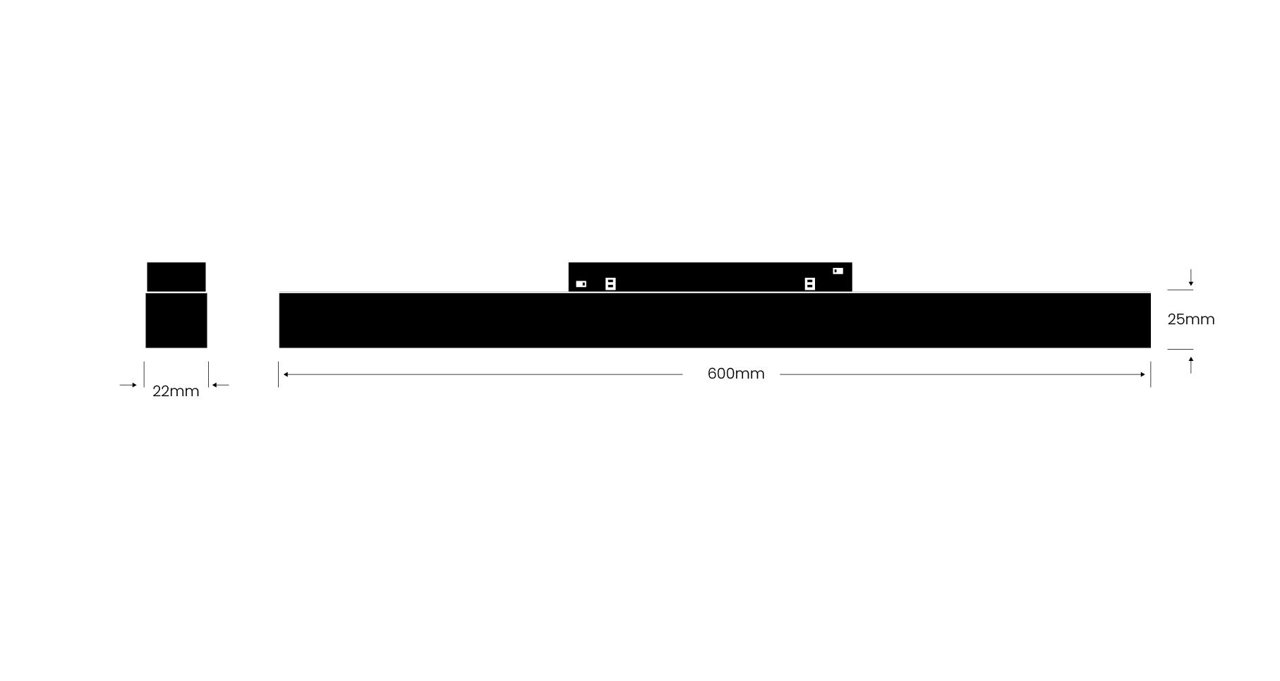 Zodiac Linear dimensions