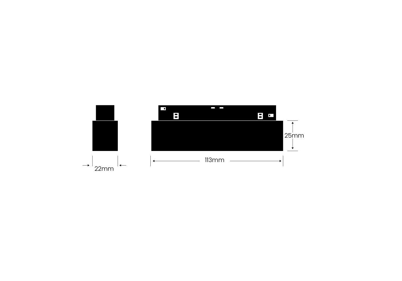 Zodiac Recessed Aperture dimensions
