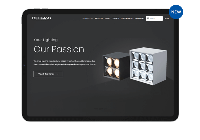 RICOMAN’s New Website