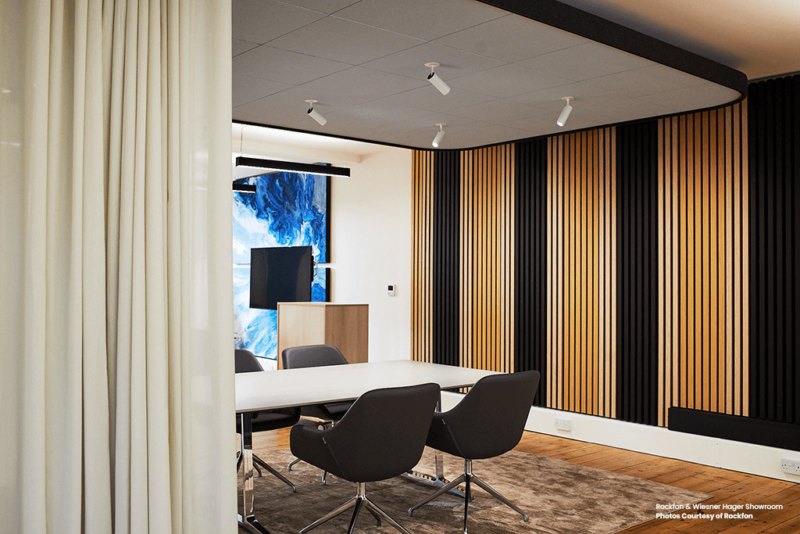 RICOMAN Lighting Illuminates Rockfon’s Showroom in Clerkenwell
