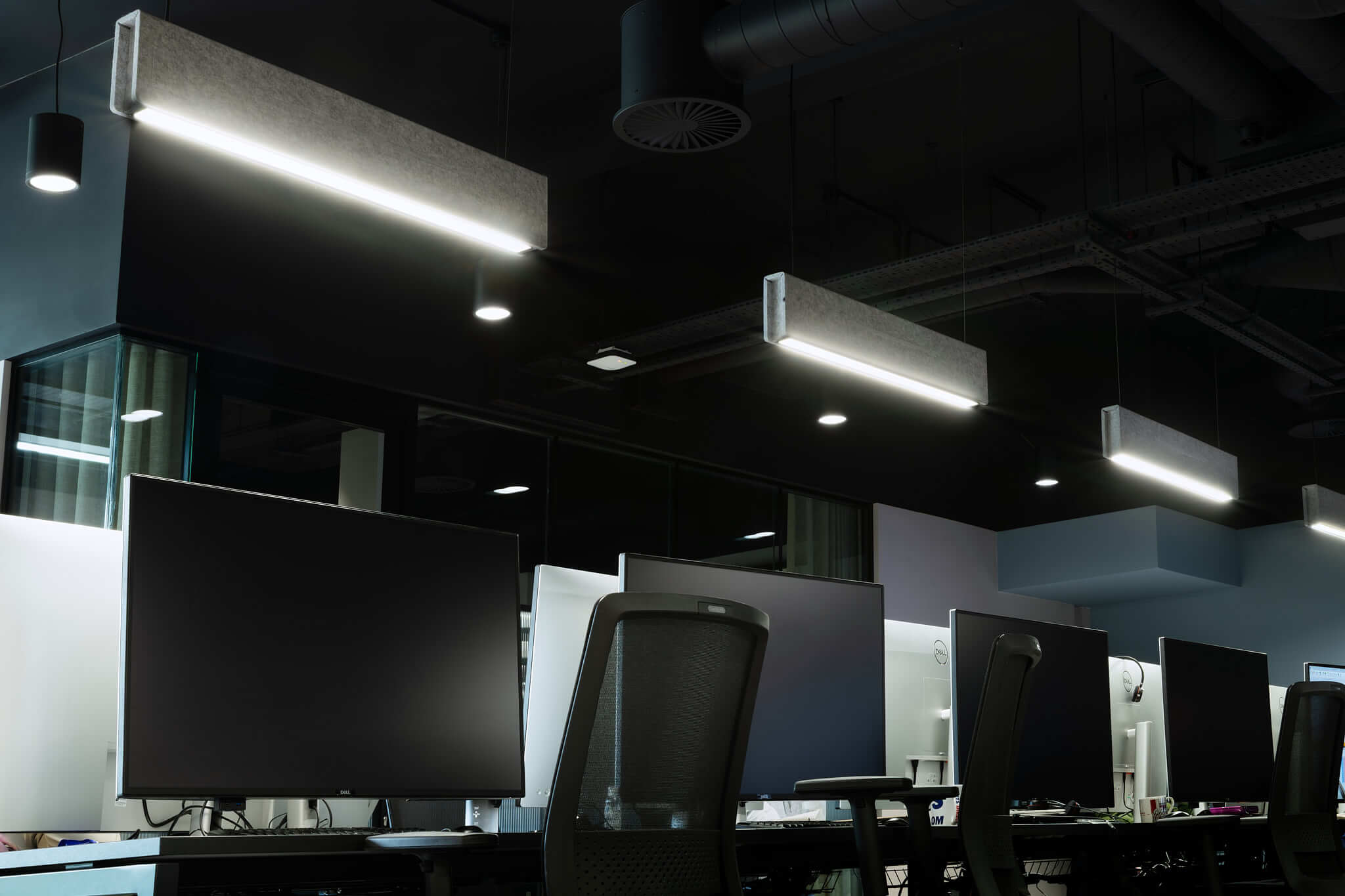 How bright should office lighting be?