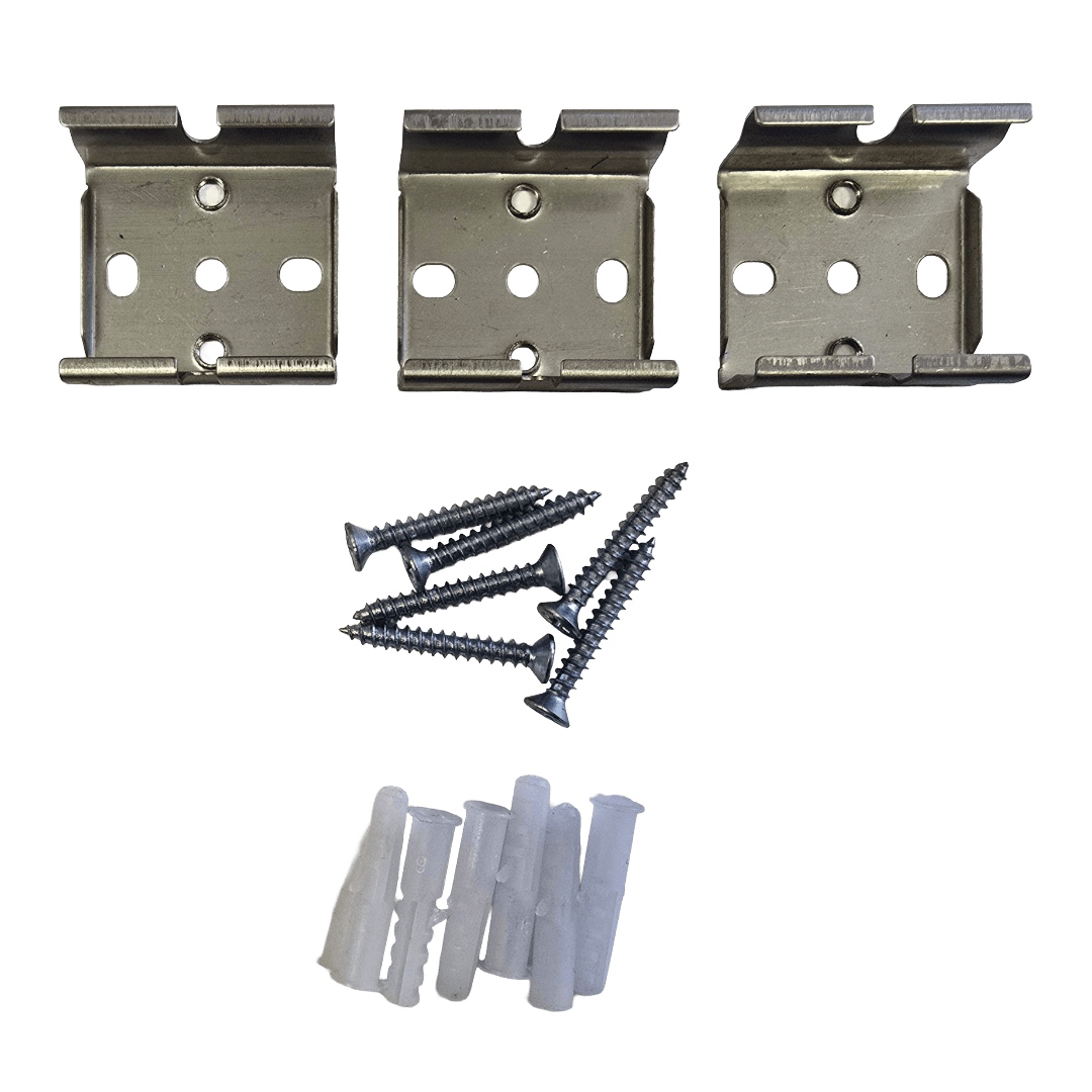 R33-36 Estrella Pro surface mounting clips 3 point pack