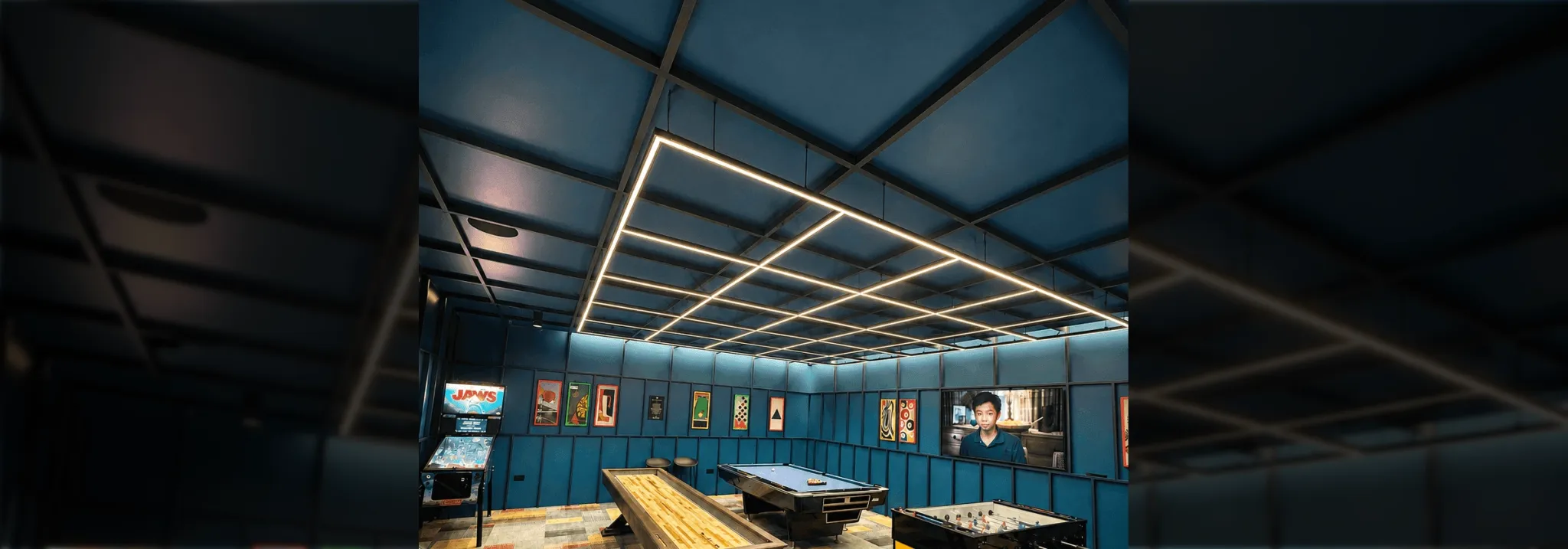 Games Room and Gym, Waterhouse Gardens, Manchester