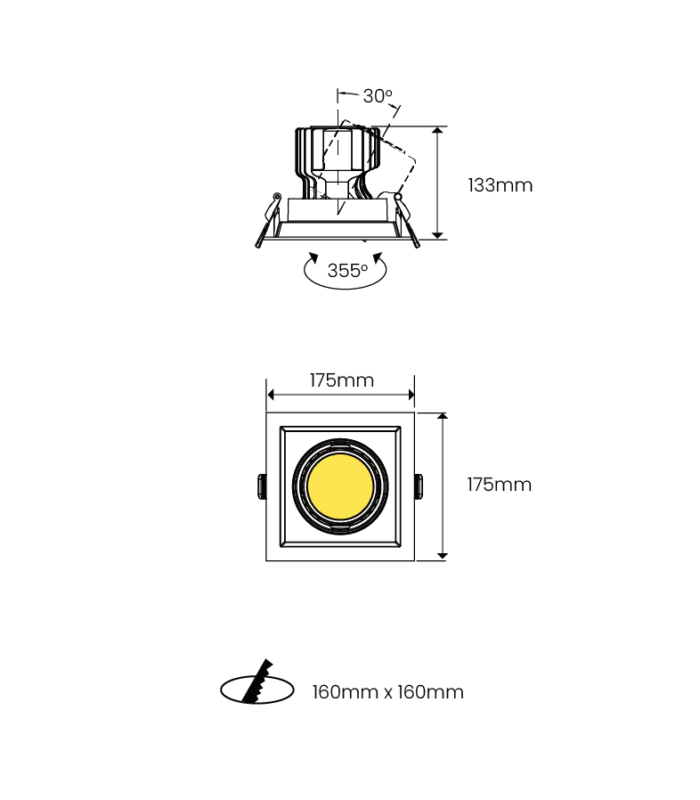Dimension Diagram