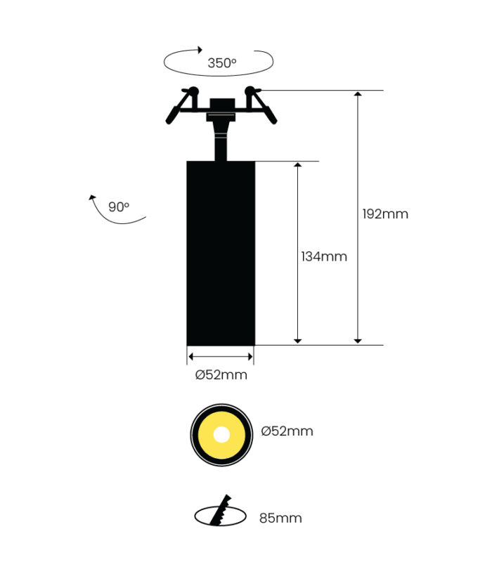 Dimension Diagram