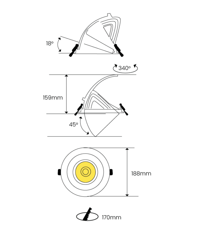 Dimension Diagram